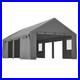 13-x25-Heavy-Duty-Carport-Steel-Canopy-Tent-Garage-Shed-with5-Roll-up-Doors-01-bil