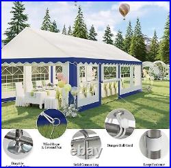 13'x26' Party Tent Heavy Duty Wedding Party Tent Outdoor Event Gazebo Canopy