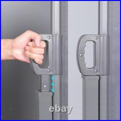 138'' x 71'' Roll-Up Side Awning, Multi-Functional Privacy Screen, -Resistant &