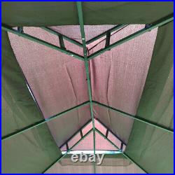 13x10' Outdoor Patio Gazebo Canopy Tent Heavy Duty Mosquito Net for Lawn Garden