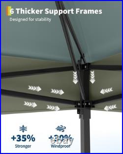 13x13 FT Pop-Up Hardtop Gazebo withMosquito Netting, Double Roof for Party 7 COLORS