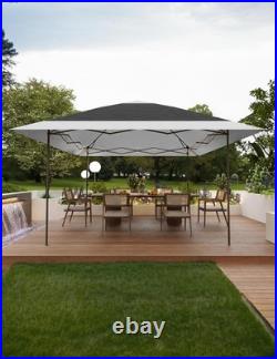 13x13 Pop Up Gazebo Outdoor Canopy Shelter with 4 Stanbags for Lawn, Garden