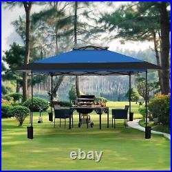 13x13ft Outdoor Canopy Pop-up Patio Gazebo Awning Sunshade Shelter with Sandbag