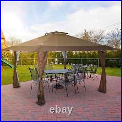 13x13ft Pop Up Canopy Outdoor Gazebo Canopy Tents for Party with Wheeled Carry