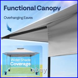 13x13ft Pop Up Canopy Tent One Push Setup Heavy Duty with Wheel Carry Bag Sandbags