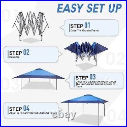 13x13ft Pop-up Canopy Outdoor Gazebo Awning Heavy Duty for Patio Party