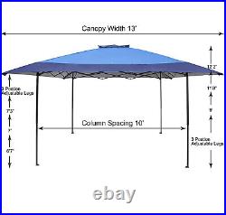 13x13ft Pop-up Canopy Outdoor Gazebo Awning Heavy Duty for Patio Party