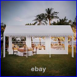 13x20FT Canopy Gazebo Party Tent Heavy Duty PVC Wedding Event Shelters Carport