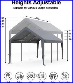 13x20ft Outdoor Heavy Duty Carport Canopy Garage Car Shelter Party Tent