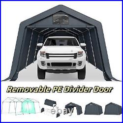 13x22' Outdoor Storage Shelter Car Canopy Garage Carport Portable Shed Anti-snow