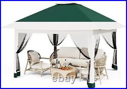13x23 Pop Up Canopy Tent with Sidewalls Waterproof Commercial Gazebo