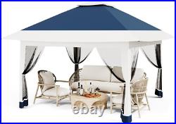 13x23 Pop Up Canopy Tent with Sidewalls Waterproof Commercial Gazebo