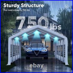 13x26ft Party Tent Heavy Duty Outdoor Gazebo White Party Wedding Tent Canopy