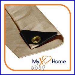 14 x 24 Desert / Tan / Beige Tarp / Canopy -12 Mil Thick Heavy Duty by MyXOHome