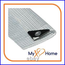 15 x 25 Clear 14 Mil Heavy Duty Tarp / Canopy by MyXOHome