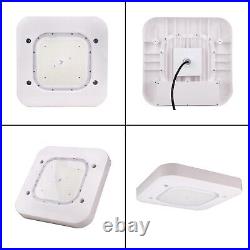 150W LED Canopy Light 5700K IP65 Waterproof Ceiling Light for Gas Station Garage