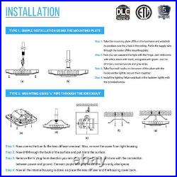 150W LED Canopy Light 5700K IP65 Waterproof Ceiling Light for Gas Station Garage