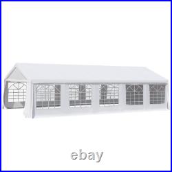 16' x 32' Carport Garage Party Event Tent Heavy duty Large Patio White