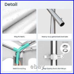 16'x20' Outdoor Canopy Tent Gazebo Shelter Carport Heavy Duty with Sidewall White