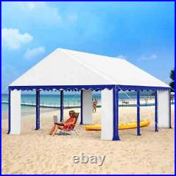 16'x20' Outdoor Party Tent Heavy Duty Wedding Event Gazebo Canopy with8 Removable