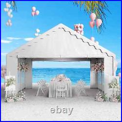 16'x20' Outdoor Party Tent Heavy Duty Wedding Event Gazebo Canopy with8 Removable