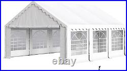 16'x20' Outdoor Party Tent Heavy Duty Wedding Event Gazebo Canopy with8 Removable