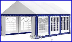 16'x20' Outdoor Party Tent Heavy Duty Wedding Event Gazebo Canopy with8 Removable