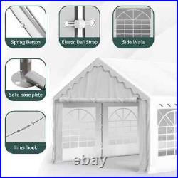 16'x20' Outdoor Party Tent Heavy Duty Wedding Event Gazebo Canopy with8 Removable