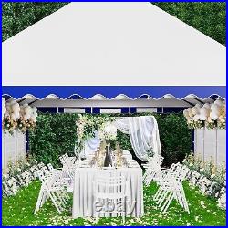 16'x20' Party Tent Heavy Duty Canopy Tent Outdoor Wedding Event Gazebo Blue