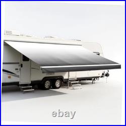 16FT RV Awning Fabric Replacement, Heavy Duty 4-PLY Vinyl Fabric Camper