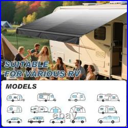 16FT RV Awning Fabric Replacement, Heavy Duty 4-PLY Vinyl Fabric Camper