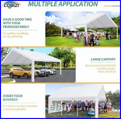 16x20 Heavy Duty Party Tent Outdoor Waterproof Canopy with 10 Church Windows