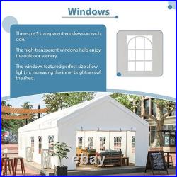 16x32 feet party tent activity shelter with detachable side walls wedding tent