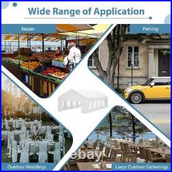 16x32 feet party tent activity shelter with detachable side walls wedding tent