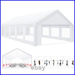 16x32 ft Heavy Duty Party Tent Outdoor Commercial Canopy Large Carport Tent