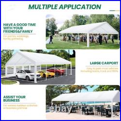 16x32 ft Heavy Duty Party Tent Outdoor Commercial Canopy Large Carport Tent
