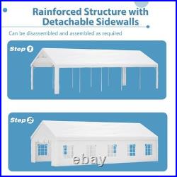 16x32FT Party Tent Heavy Duty Large Wedding Event Shelters Removable Sidewalls