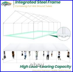 16x32FT Party Tent Heavy Duty Outdoor Gazebo White Event Shelter Wedding Cano