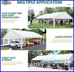 16x32FT Party Tent Heavy Duty Outdoor Gazebo White Event Shelter Wedding Cano