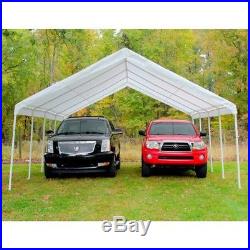 18 x 27 ft. Double Carport Canopy Outdoor Portable Garage Large Car Boat Tent