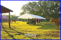 18x40 ShelterLogic Canopy 14 Leg Commercial Grade Carport Party Tent 26764