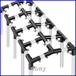 2 Inch Inner Diameter Low Peak Canopy Fittings, Fits 1.5 EMT 1.5 Galvanized Pi