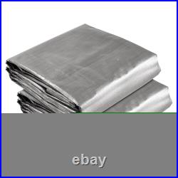 2 Pack 20x30 Ft 10 Mil Poly Tarp Protective Cover Tarpaulin Outdoor Waterproof