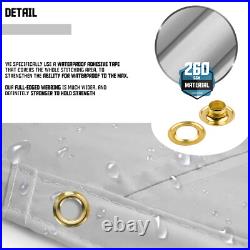 2' Sun Shade Sail Straight Edge Waterproof UV Garden Patio Yard Canopy Cover