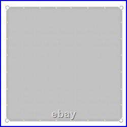 2' Sun Shade Sail Straight Edge Waterproof UV Garden Patio Yard Canopy Cover