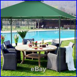 2-Tier 10x10 Gazebo Canopy Shelter Patio Wedding Party Tent Outdoor Awning
