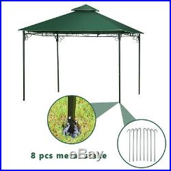 2-Tier 10x10 Gazebo Canopy Shelter Patio Wedding Party Tent Outdoor Awning