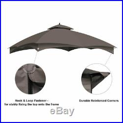 2-Tier Canopy Top Replacement for Lowe's Allen Roth 10x12ft Gazebo #GF-12S004B-1