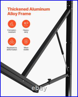 20 ft Motorized RV Awning Retractable Aluminum Frame Outdoor Trailer