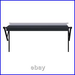 20 ft Motorized RV Awning Retractable Aluminum Frame Outdoor Trailer